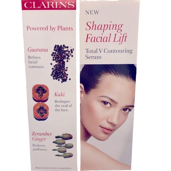 Clarins Paris Shaping Facial Lift Contouring Anti-Aging Serum Skincare Product - Picture 3 of 10